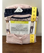 BNWT Eddie Bauer 3pc Waffle Fleece Sleep Set, Women, LS Henley, Shorts &amp;... - $41.16 CAD