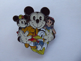 Disney Trading Pin 45899 Japan - Mickey, Minnie, Pooh, Donald and Snow White - $9.43