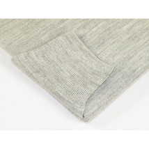 Mens PRINCELY Soft Merinos Wool Sweater Knits Lightweight Polo 1011-40 Silver image 4
