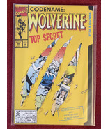 Codename: Wolverine Top Secret #50 Jan 1992 Marvel Comics Die Cut Cover ... - £10.58 GBP