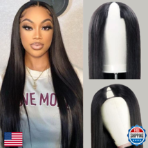 CHEETAHBEAUTY V Part Wigs Human Hair 10 Inch No Leave Out Lace Front Wig... - $88.52