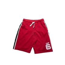 Gap Kids Shorts Youth XXL (14-16) Red Athletic Basketball Drawstring Waist - £10.09 GBP