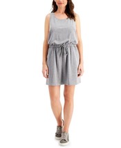 allbrand365 designer Womens Activewear Drawstring-Waist Sleeveless Dress... - $58.91