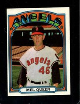 1972 Topps #196 Mel Queen Exmt Angels *X70927 - $1.72