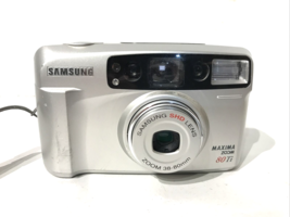 Samsung Maxima Zoom 80TI Point &amp; Shoot 35mm Camera 38-80mm Lens, Tested - £26.17 GBP