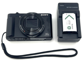 Sony CyberShot DSC HX80 18.2MP Digital Camera 30x Zoom WiFi HD Video TESTED - $396.13
