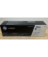 HP 206A Cyan Original LaserJet Standard Yield Toner Cartridge W2111A New - $74.25