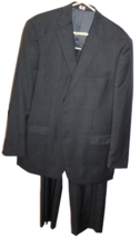 Men's Ralph Lauren Lord & Taylor 2 Piece Suit Jacket And Pants Set Gray Size 44L - £63.30 GBP