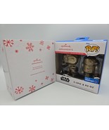 Hallmark Star Wars C-3PO &amp; R2-D2 Limited Gold Edition Funko Pop! Ornamen... - €17,10 EUR