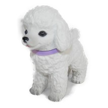 Vtg &#39;99 Barbie Dress-Up Pets Ballet Recital White Poodle Bichon Frise Do... - $75.52 MXN