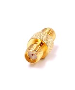 Sma Female To Sma Female Rf Coaxial Adapter Connector Us Stock - £10.38 GBP