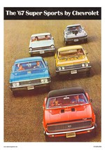 1967 Chevrolet Super Sports  | POSTER 24 X 18 INCH | Classic cars - $25.23