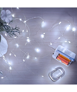 16FT Fairy Lights with Spool,Ultra-Bright 50 Leds Battery Operated Coppe... - $324.15 MXN