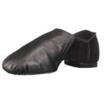 Leo&#39;s Unisex Jazz Bootie Dance Shoes Black Leather Child Size 13 Gore St... - £23.34 GBP