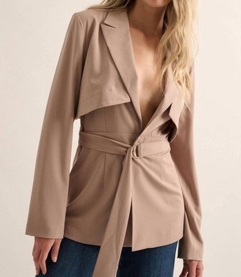 Promesa The Courtney Blazer Taupe - $50.00