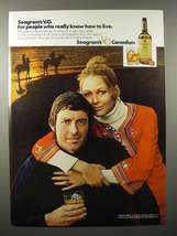 1971 Seagram&#39;s V.O. Canadian Whisky Ad - How to Live - £14.53 GBP