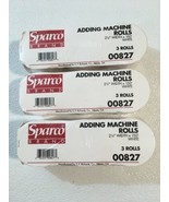 Sparco Adding Machine Rolls ~ 00827 ~ White ~ 2-1/4&quot; x 150&#39; ~ Lot of 9 - €24,84 EUR