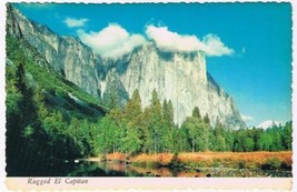 California Postcard Yosemite Valley View El Capitan Three Graces Bridal Veil - £1.69 GBP