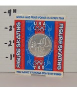 Vintage General Mills 1998 NAGANO OLYMPICS Sports MEDALLION Figure Skati... - $184.01 MXN