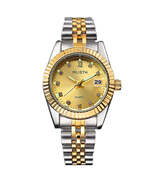 Fashionable Luminous Diamond Quartz Couple Watches - $22.12