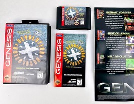 Revolution X (Sega Genesis, 1995) CIB Complete In Box Tested  - £15.81 GBP