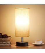 Small Table Lamp for Bedroom - Bedside Lamps for Nightstand, Minimalist ... - $38.37 CAD