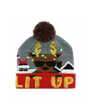 Fashion Christmas Beanie (Lit Up) - £12.78 GBP