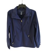 Ralph Lauren Golf Women's Blue 1/2 Zip Trump National Doral Size M Pockets EUC - $54.44