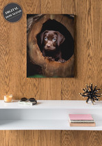 PRINTABLE wall art, Puppy revealing his head I Portrait | Digital Download - £2.74 GBP