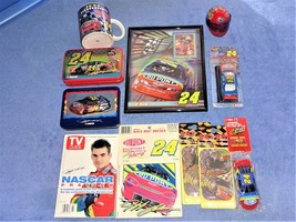 Jeff Gordon NASCAR Collectible Lot Playing Cards Mug Picture Air Freshen... - $9.90