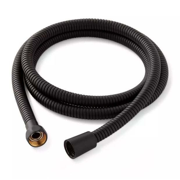 New Matte Black 60&quot; Stretchable Metal Hand Shower Hose by Signature Hard... - $49.95