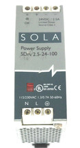 Sola Electric SDN-2.5-24-100 Power Supply 24VDC 2.5AMP SDN2524100 - £34.32 GBP