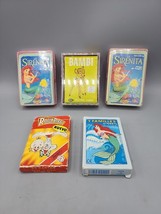 Lot of 5 Vintage Russell, Decale, CromyMini Card Games Disney Roger Rabbit - $19.77