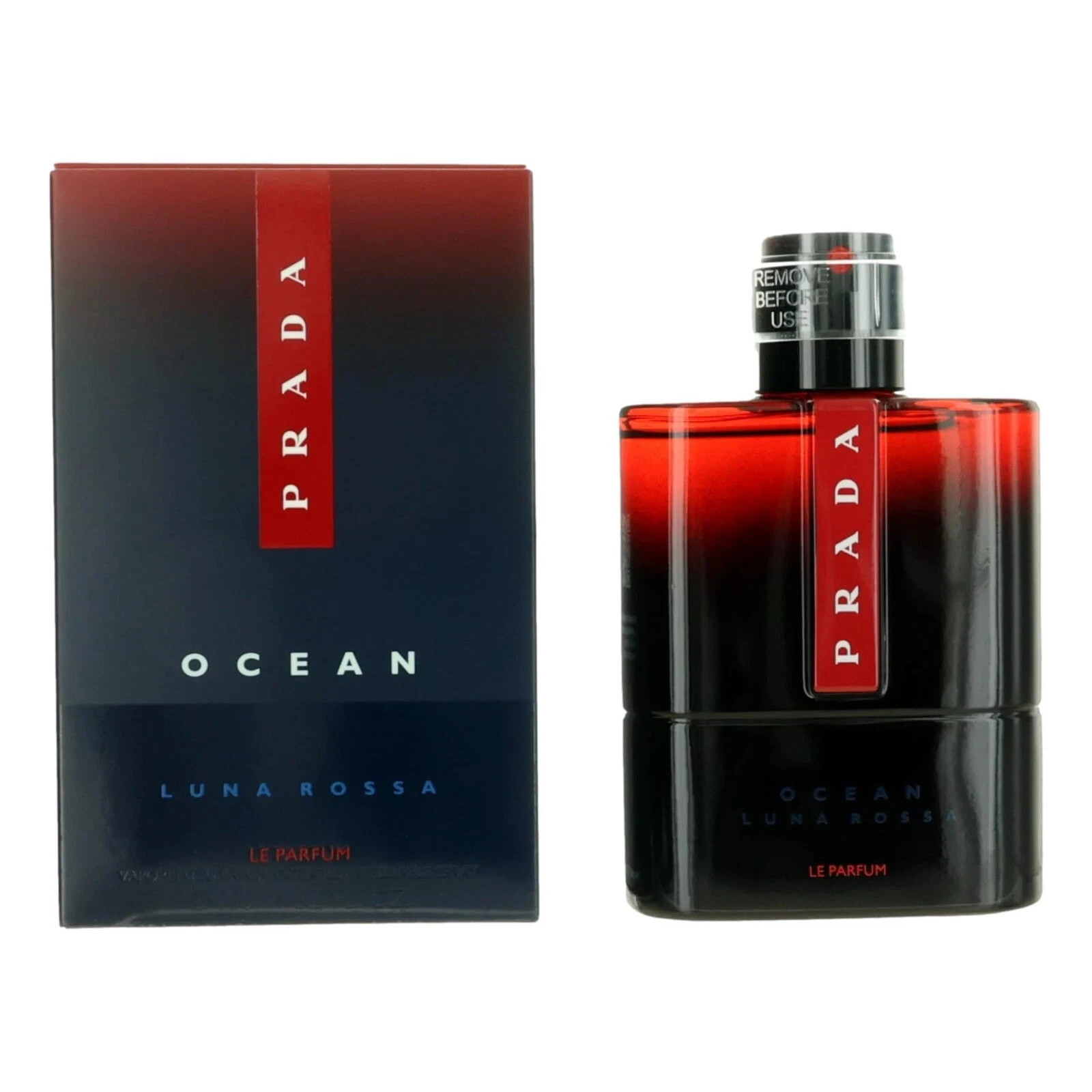 Prada Luna Rossa Ocean Le Parfum by Prada, 3.3 oz Spray for Men New in Box - $89.95