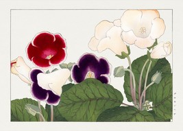 12092.Decoration Poster.Room wall.Home floral Asian design art.Japanese flowers - £13.74 GBP+