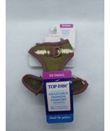 Brand New Top Paw Adjustable Fashion Comfort Harness XX Small Green Tie Dye - $9.44 CAD