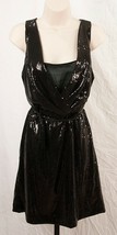 White House Black Market Sequin Belted Lined Shift A Line Dress $128 Sz 4 NWT  - £38.53 GBP