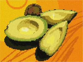 Pepita needlepoint canvas: Avocado, 9&quot; x 7&quot; - £37.37 GBP+