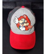 Nintendo Super Mario Bros Hat Youth Boys Baseball Cap Hat Adjustable  Sn... - £9.43 GBP