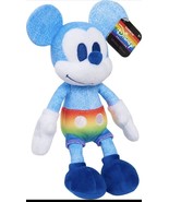 Mickey Mouse Plush Pride Just Play Disney Rainbow Collection 9&quot; - $27.12 CAD