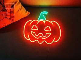 Pumpkin | LED Neon Sign, Neon Sign Custom, Home Decor, Gift Neon light - £31.96 GBP+