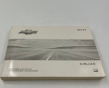 2011 Chevrolet Cruze Owners Manual Handbook OEM H04B08059 - $31.49