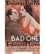 *THE BAD ONE (1930) US Art Cinema Pressbook Dolores Del Rio &amp; Edmund Lowe - $150.00