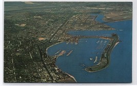 Aerial View Shelter Island San Diego,CA Postcard - £7.90 GBP