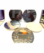 Lot of 5 BATH &amp; BODY WORKS 3-Wick Candle (#13) Jar Lids Tops Covers - $4.49