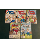 Lot of 5 Jughead and Friends/Jughead with Archie Digests Comics - $8.10