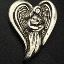 Angel Pin Vintage Heart Shape By Camco - £11.01 GBP
