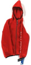 1 Count Nautica Performance Nautex Med 5 Reg Red Hooded Zipper Fleece Jacket