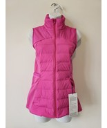 NWT LULULEMON SNCP Sonic Pink 700 Fill Down For It All Vest 6 - $150.47