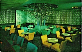 Purple Tree Restaurant Dining Room Int Savannah Georgia GA Chrome Postcard S21 - £2.29 GBP